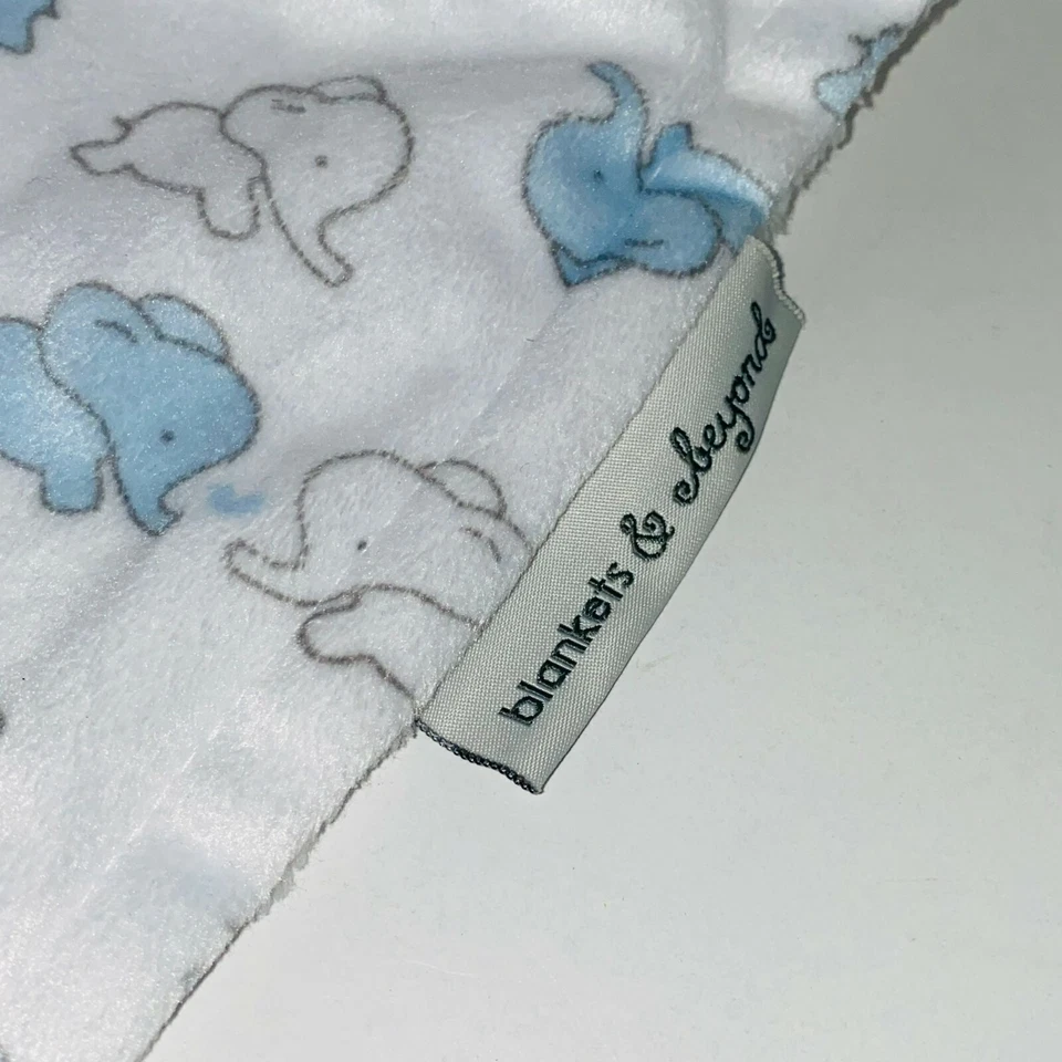 Beyond Blankets Elephant Themed Baby Babies Security Blanket Lovey  - Image 2 of 4