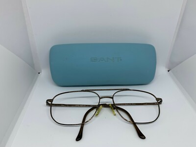 Gant G-421 TPE Full Rim MARINE Used Eyeglasses Frames 135 55-16 RESOLUTE
