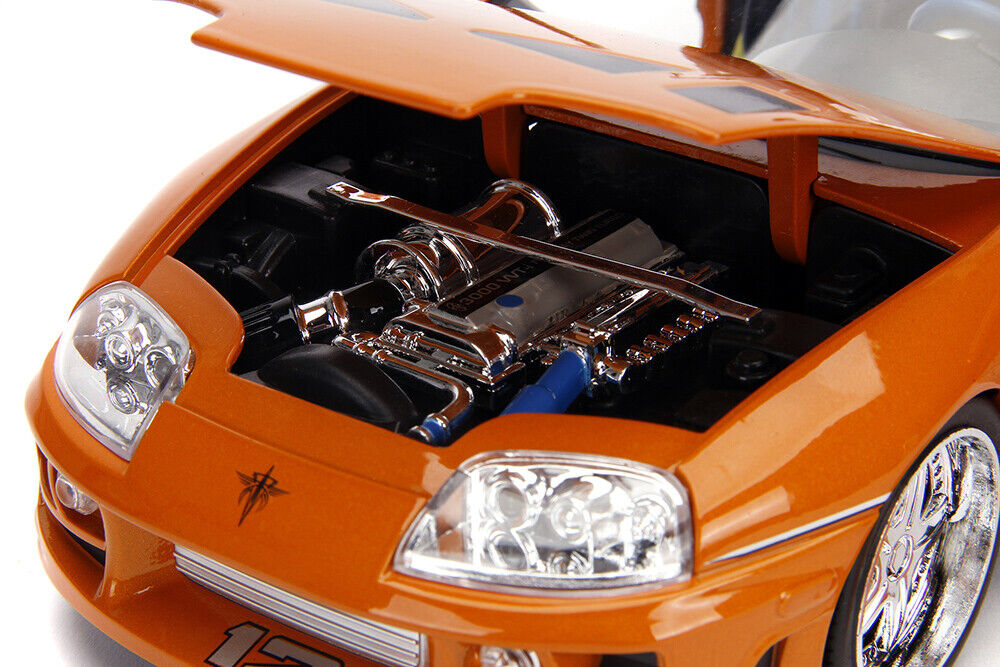 Jada 1:18 Fast & Furious Brian's Toyota Supra w/Light Jada 1:18 Fast & Furious Brian's Toyota Supra w/Light