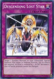 Descending Lost Star - LC5D-EN055 - Common - 1st Edition x3 - Near Mint