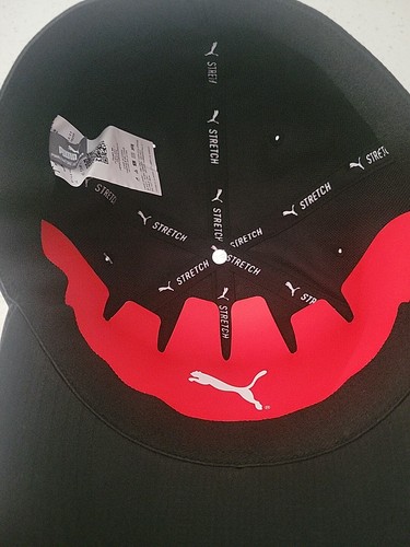 New PUMA Sports Apparel Black L/XL Stretch Fit Hat Golf - Picture 7 of 9