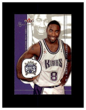 Mateen Cleaves 2001-02 Fleer Exclusive Basketball #47 Sacramento Kings Card