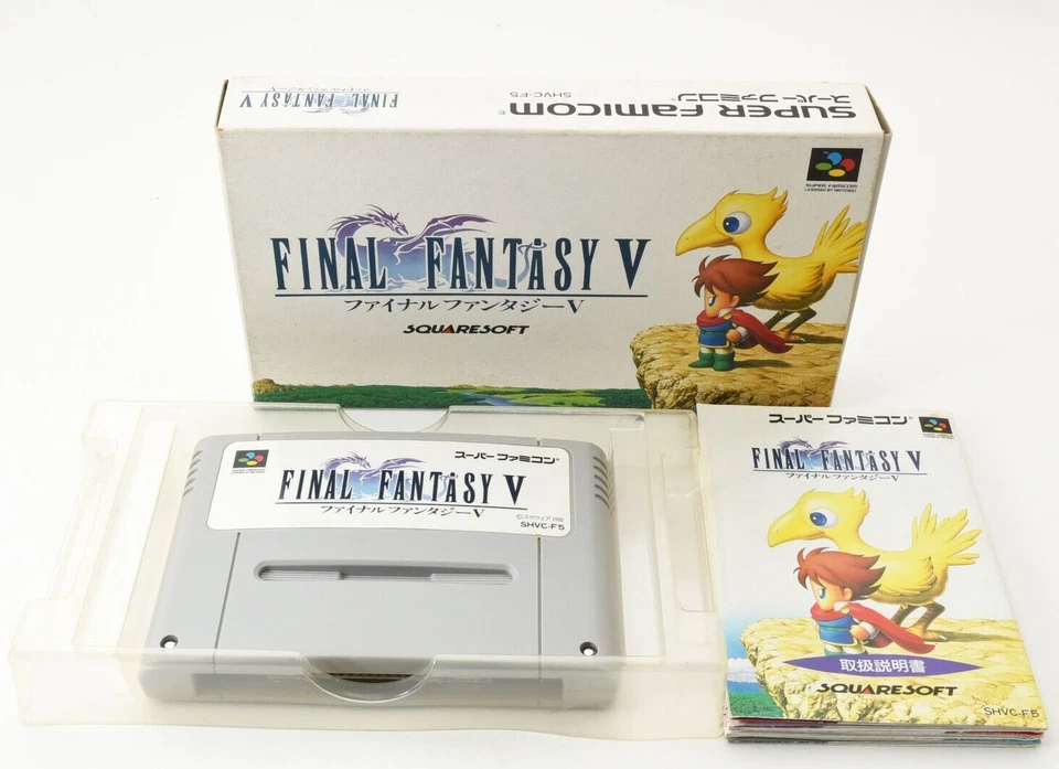 Лот 6 Nintendo Super Famicom SFC FF 5 Castlevania Ackman 2 с бокс-сетом SNES Япония - Изображение 2 из 4