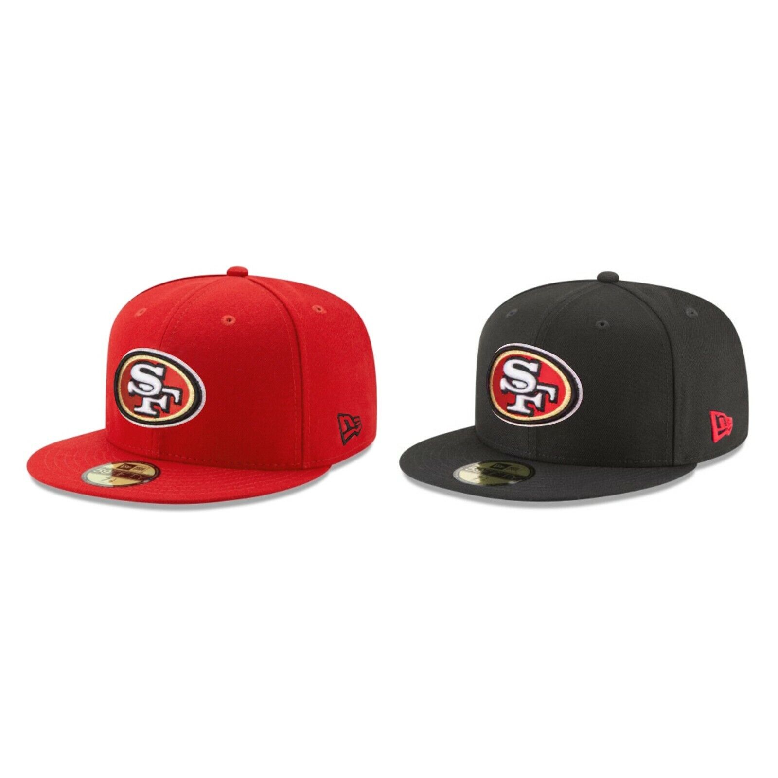 San Francisco 49ers SF NFL Authentic New Era 59FIFTY Fitted Cap
