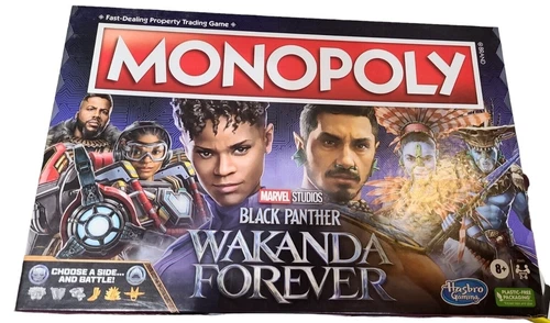 Monopoly Marvel Studios Black Panther Wakanda Forever by Hasbro BRAND