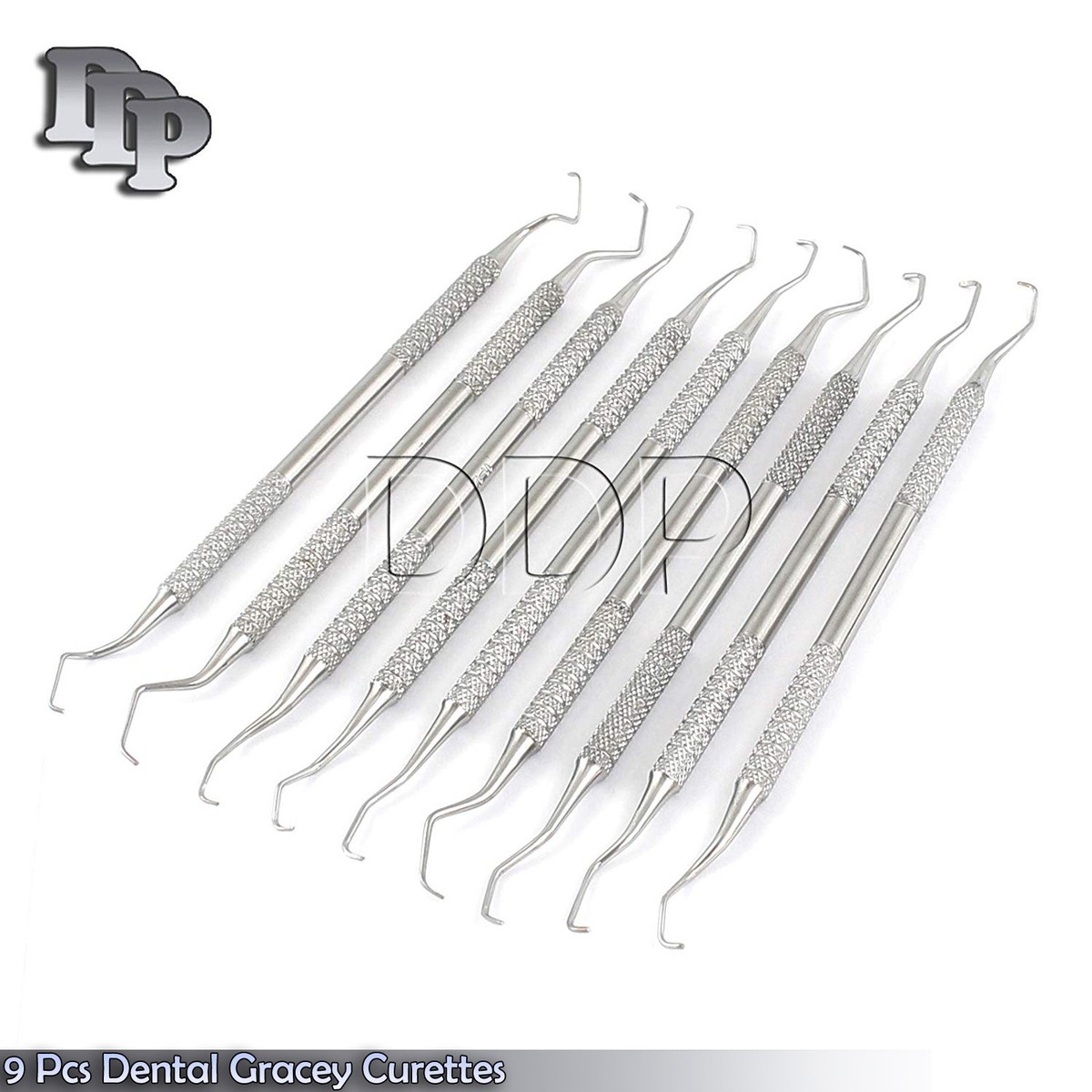 Set 9 Pz Kit Curette Parodontali Gracey Kit Strumenti Chirurgici