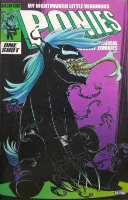 My Nightmarish Little Venomous Ponies Jacob Bear Uncanny XMen Homage Trade Cover