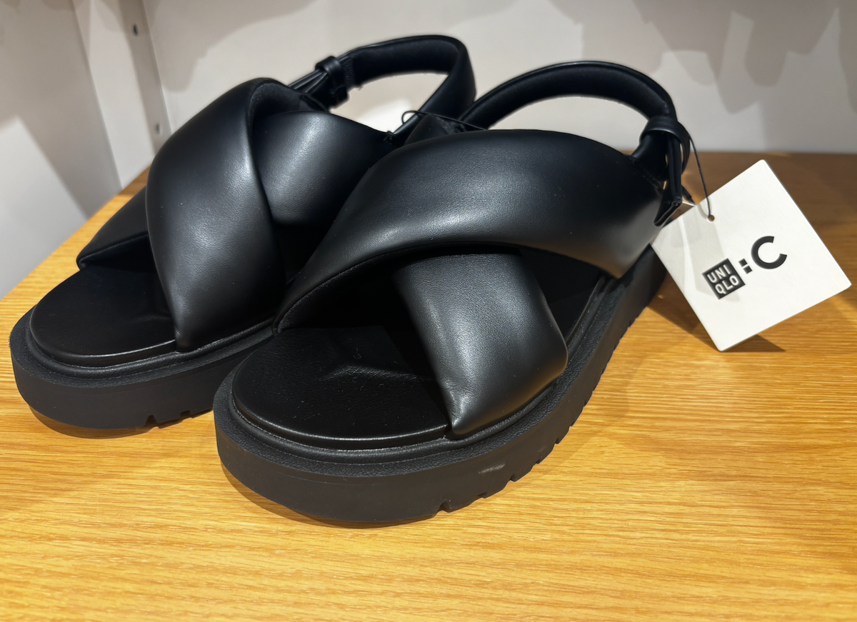 UNITED TOKYO】Padded Cross Sandal（箱付き） Padded Cross