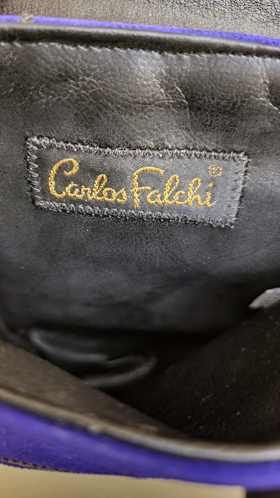 Carlos Falchi Multi-Colored Leather Crossbody Han… - image 7