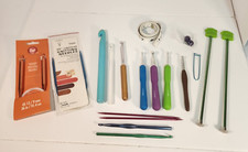 Lot of Knitting Supplies by Boye, Clover, Susan Bates....New and Used Items