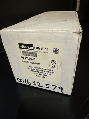 Replacement Hydraulic Filter 2-Pack - Compatible With Parker HF41L10VQ, 10 Micron, 9.25" Height