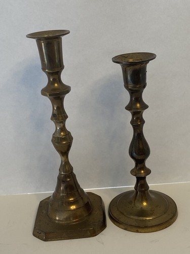 Vintage Messing Kerzenstöcke 2er Set