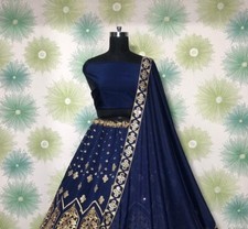 Indian Lehenga Choli Designer Bollywood Wedding Bridal Wear Heavy Ghagra Lengha