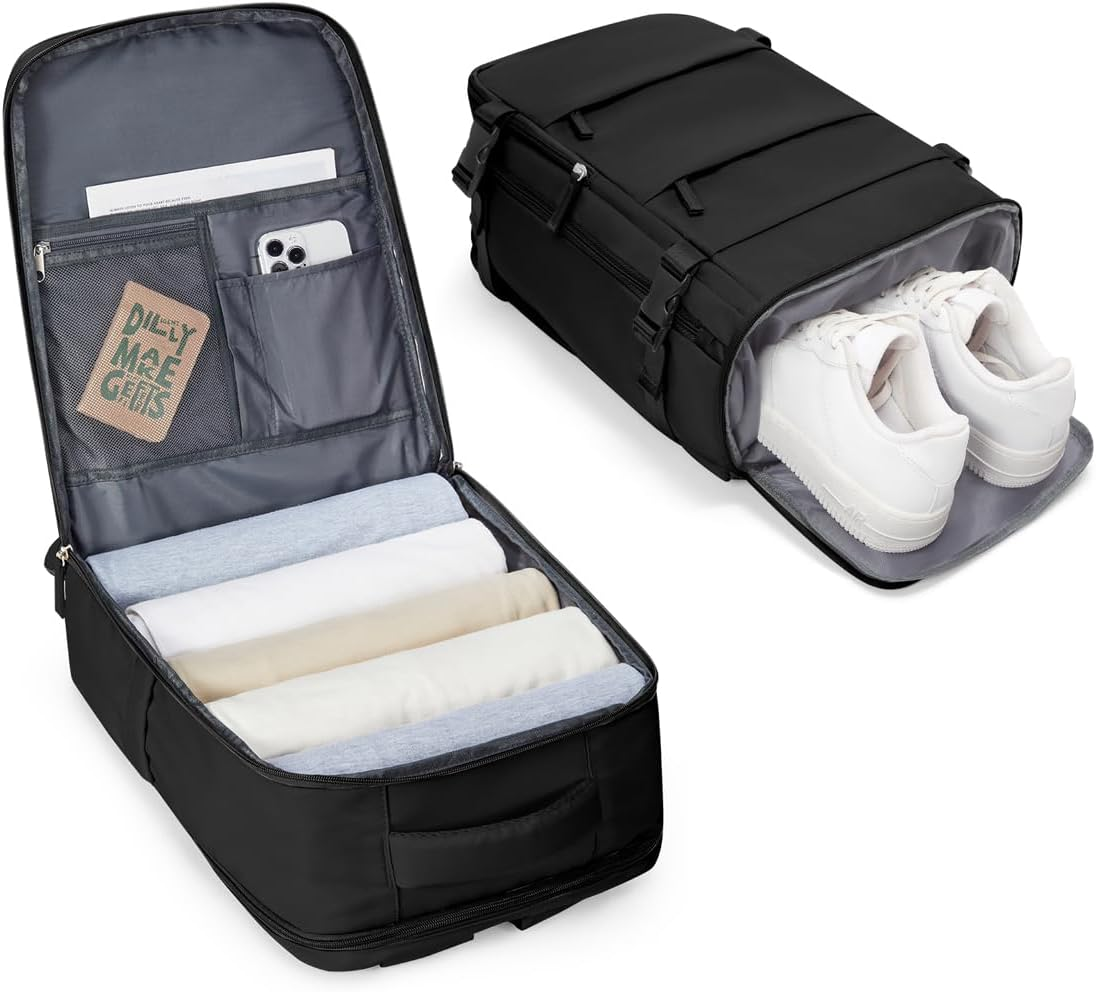 SAOLA Borse Da Cabina per Ryanair 40X20X25 Zaino Sottovuoto Da Viaggio Bagaglio a Mano