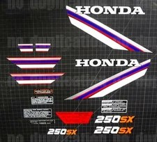 1985 85' Trike ATC 250sx kit 15pc decals autocollant sticker 3 wheeler graphics 