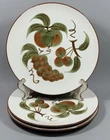 Set of 3 Stangl ORCHARD SONG Dinner Plates 10" Hand Painted Gently Used VTG