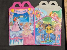 Vintage Collectors Barbie McDonald's Happy meal box