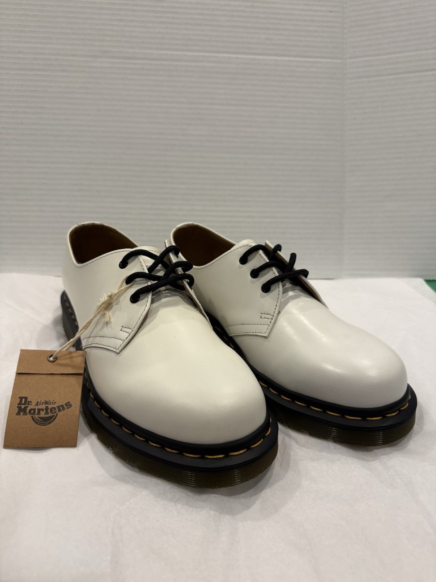Dr Martens White 1461 BEX SMOOTH LEATHER OXFORD SHOES Men 7  display picture 1
