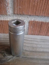1970s Vintage 3/8" Drive x 3/4" Size * SNAP ON * Deep Socket SFS241 & 6 Pt USA