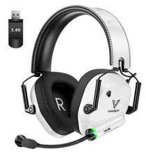 RGB Gaming Headset Wireless with 7.1 Surround Sound and Ergonomic Design