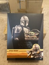 Hot Toys TMS015 Star Wars Mandalorian & The Child Deluxe Set 1 6 Scale Figure
