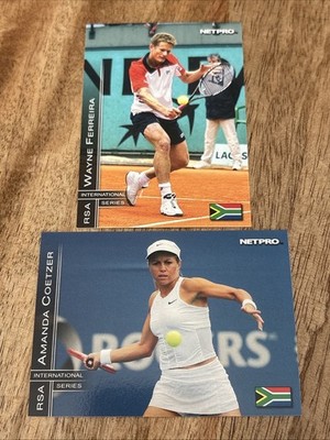 2003 NetPro - South Africa Lot - #44 Wayne Ferreira & #58 Amanda Coetzer