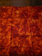 Made In Japan Silk Square Scarf Red