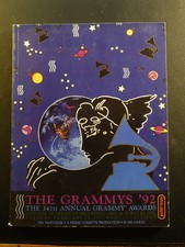 Grammys 34th Annual Grammy Awards Program 1992
