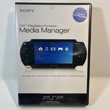 Sony PSP PlayStation Portable Media Manager Software w/6 Ft USB Cable