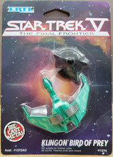 Ertl Star Trek V The Final Frontier Klingon Bird Of Prey Spacecraft with Stand