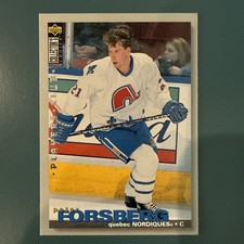 1995-96 Upper Deck Collector's Choice - NM Peter Forsberg #26 Player's Club HOF