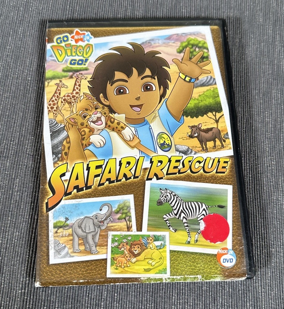 Nick Jr Go Diego Go! Safari Rescue Movie Shows Episodes 2007 Nickelodeon DVD