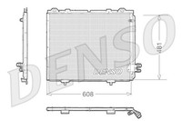 Denso Kondensator Klimaanlage Klimakondensator KlimaküHler DCN17017
