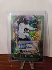 2020 Panini Prizm LJ L.J. Collier Green Scope SP /75 Rookie RC Seattle Seahawks