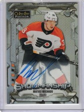 2024-25 O-Pee-Chee Platinum Showmanship Rainbow Autographs #S17 Matvei Michkov
