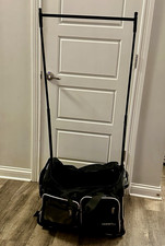 FANWOLI Dance Competition Bag with garment rack and wheels 23