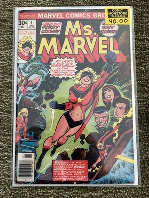 MS MARVEL #1 (1977) - 1ST APPEARANCE - FIRST ISSUE