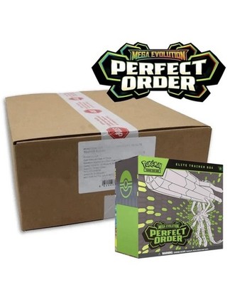 Pokemon Perfect Order Elite Trainer Box Case Factory Sealed 10 ETB