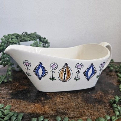 Vintage Egersund Norwegen Sauciere Milchkännchen Milchkännchen Retro 60er Scandi Norwegian
