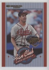 2001 Donruss Fan Club Baseball's Best Bronze Greg Maddux #208 HOF qw7