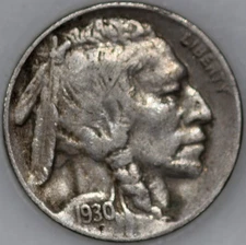 1930-S Buffalo Nickel, Popular Collector Coin As Shown [SN01]