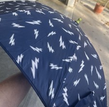 NEW KIDS COLOR CHANGING UMBRELLA CAT AND JACK BLUE LIGHTNING BOLTS FREE SHIPPING
