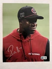 Raheem Morris autographed signed 8x10 photo Beckett BAS COA Atlanta Falcons HC