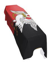 Buckinghamshire County Coffin Drape Flag - Made To Order in the UK