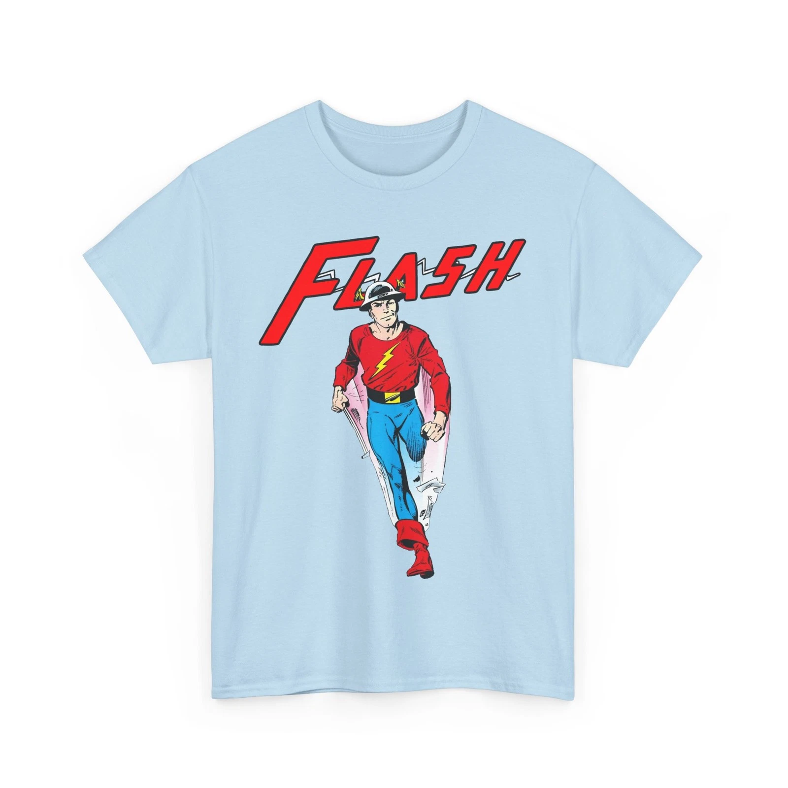 Golden Age Flash T-Shirt - John Byrne Art - DC Comics - Jay Garrick - JSA