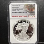 2020-S Silver Eagle Early Release MS70 ULTRA CAMEO