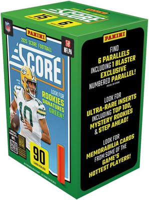 2025 26  Score NFL Football Blaster Box   Official Trading Cards   Includes Rook