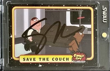 Family Guy Trading Card "Save the Couch" Signed Seth MacFarlane SWAU COA