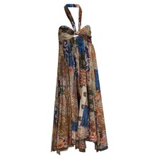 Zimmermann Devi Paisley Halter Neck Midi Dress In Silk Women Multicolor Size 44