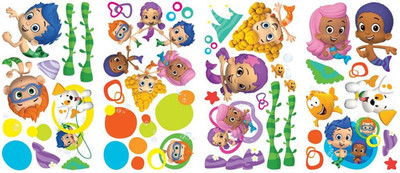 RMK2404SCS Bubble Guppies Peel and Stick Wall Decals